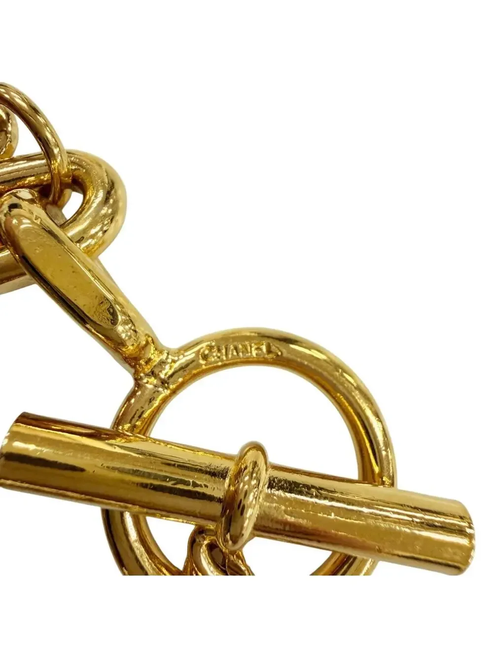 Chanel Vintage Bracelet Metal Gold #327516C11B